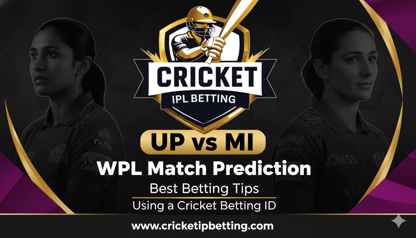 Read more about the article UP vs MI WPL Match Prediction: Best Betting Tips Using a Cricket Betting ID