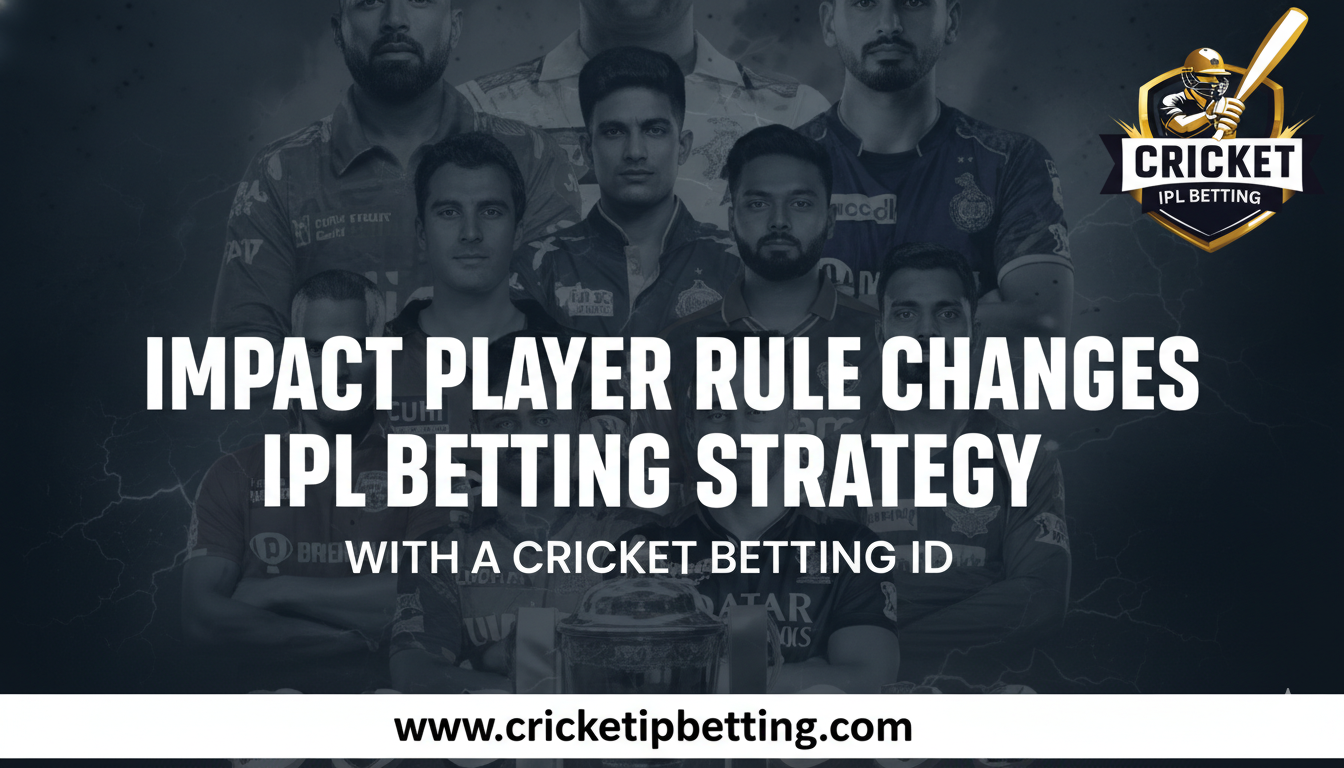 Read more about the article How Impact Player Rule Changes IPL Betting Strategy with a Cricket Betting ID